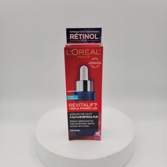 L'Oreal Revitalift Triple Power Pure Retinol Night Serum, NEW X 2 - Picture 4 of 5